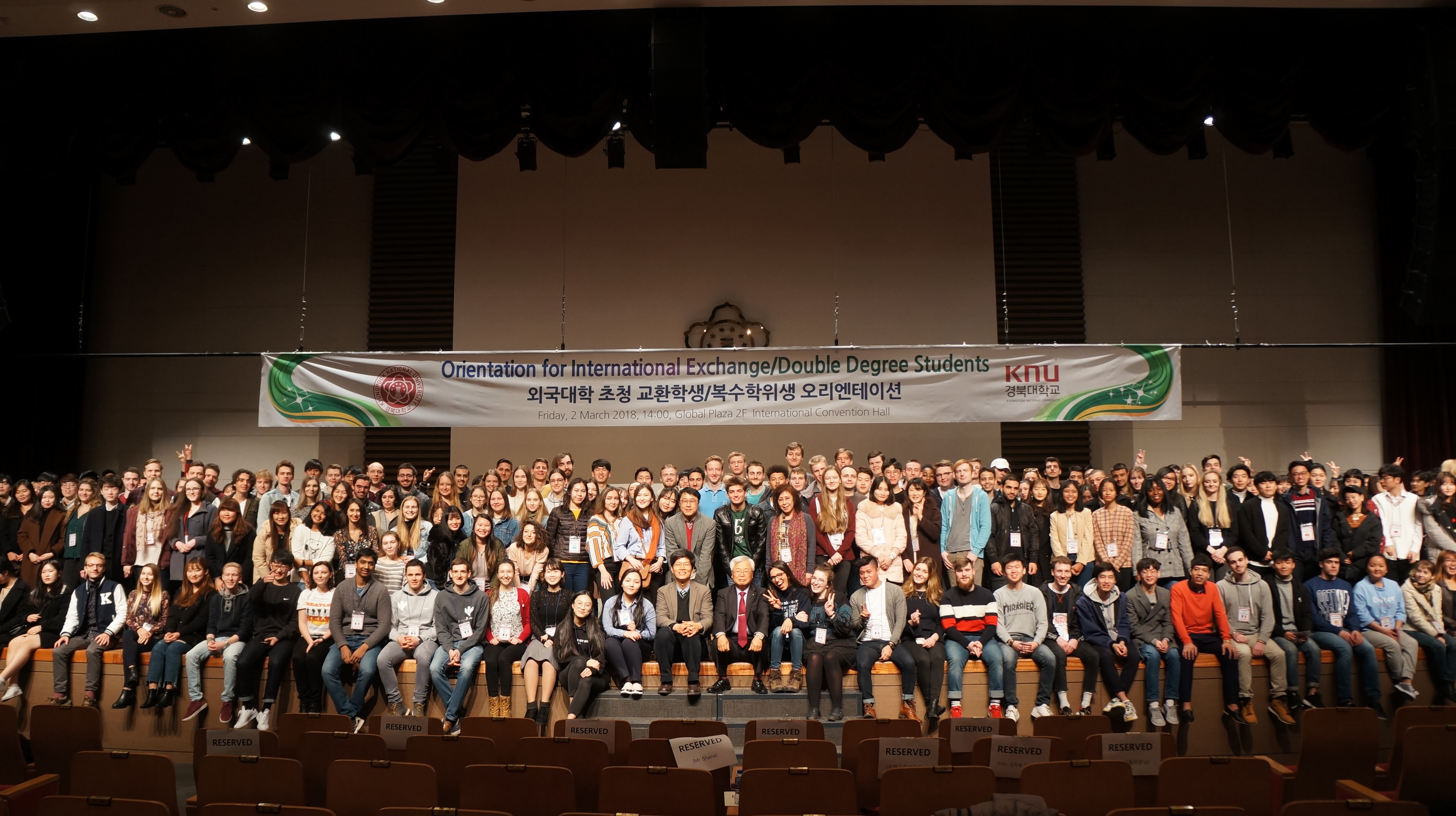 2018 Spring Semester Orientation for International Exchange/Double Degree Students 관련 이미지입니다