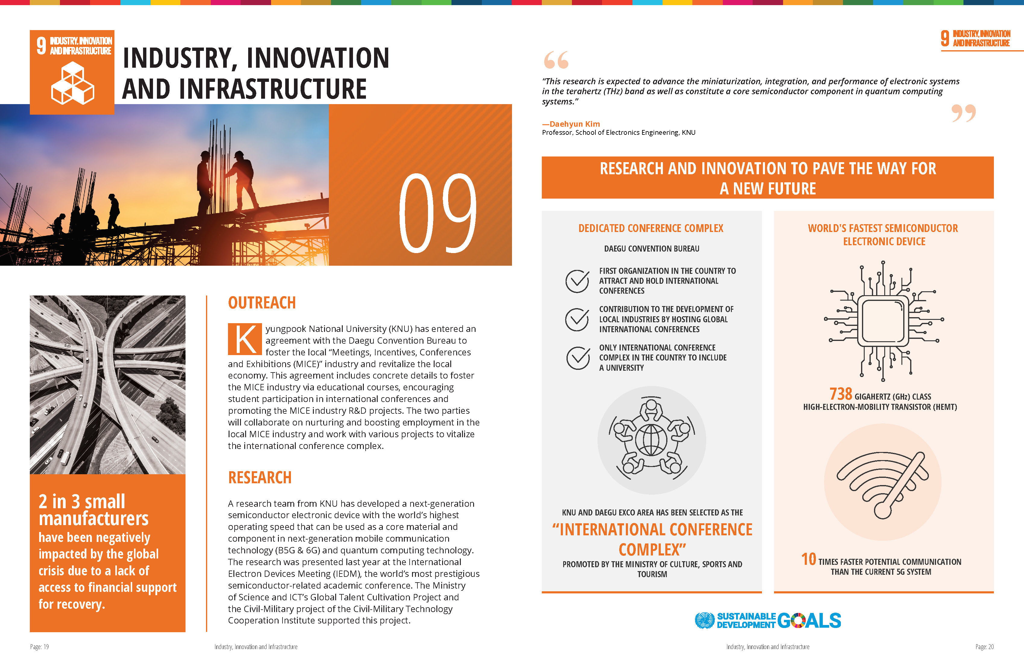 [SDG9 Industry, Innovation and Infrastructure] 2021-2022 Kyungpook National University SDG Report 관련 이미지입니다.