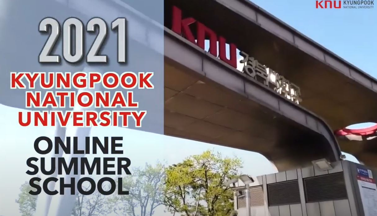 2021 KNU Online Summer School Promo